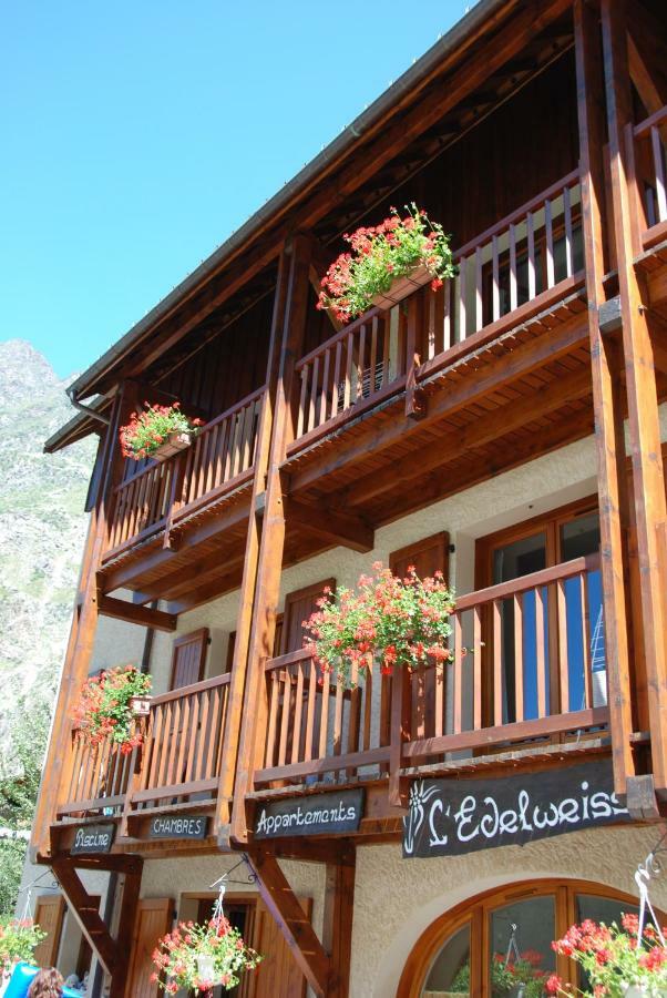 L'Edelweiss Apartman La Chapelle-en-Valgaudemar Kültér fotó